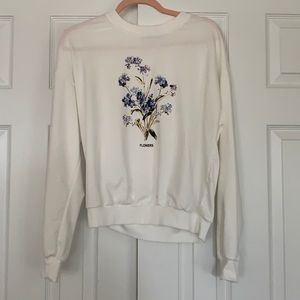 White Crew neck from Shein. Size Small.